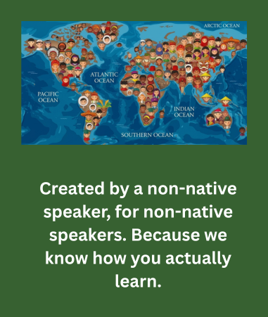 Created for non-native speakers